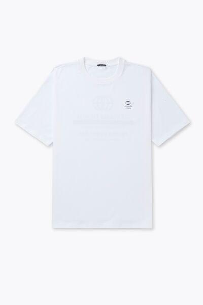 Denham Denham T-Shirt 01-25-02-52-210 Wit 1