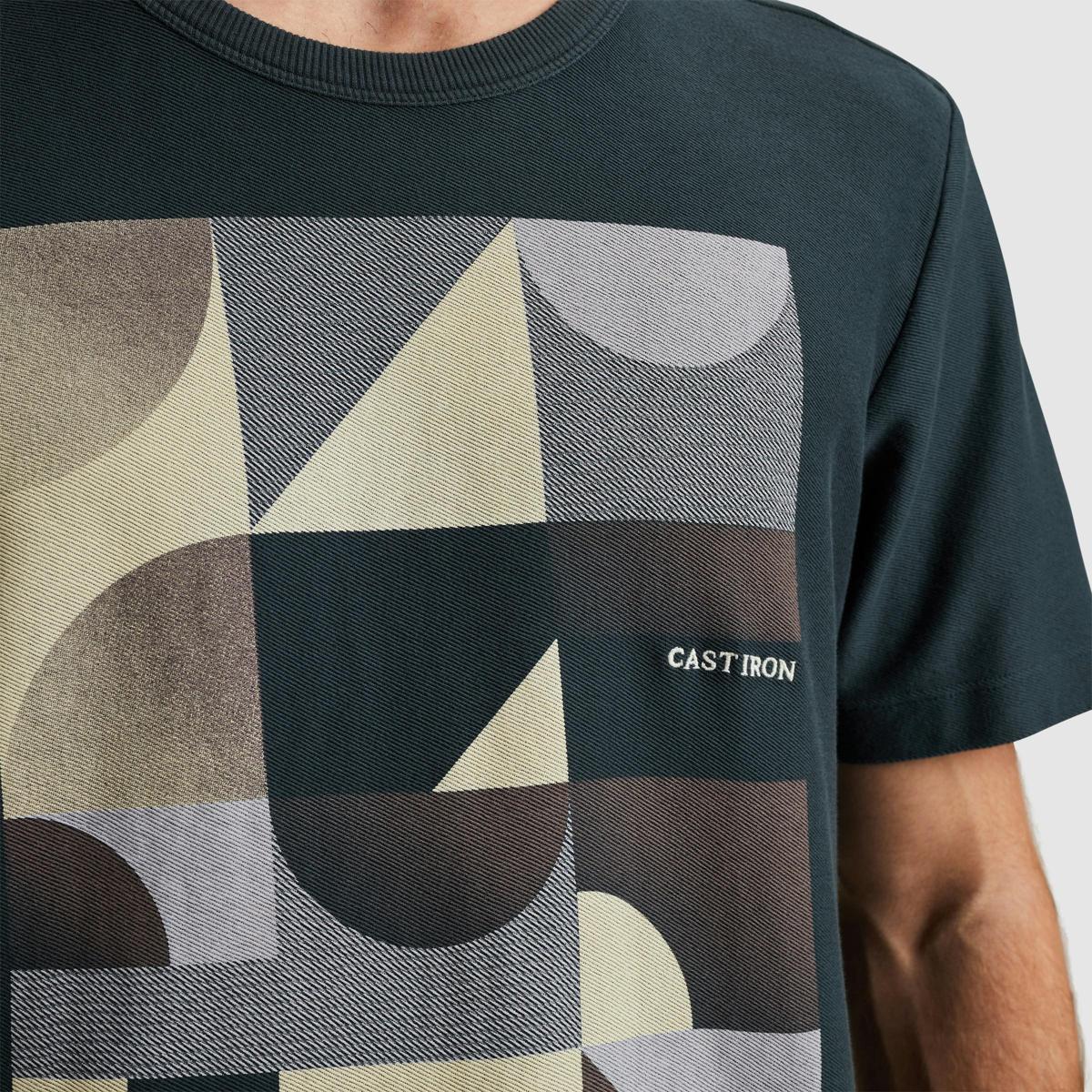 Cast Iron Cast Iron T-Shirt CTSS2502554 Blauw 5