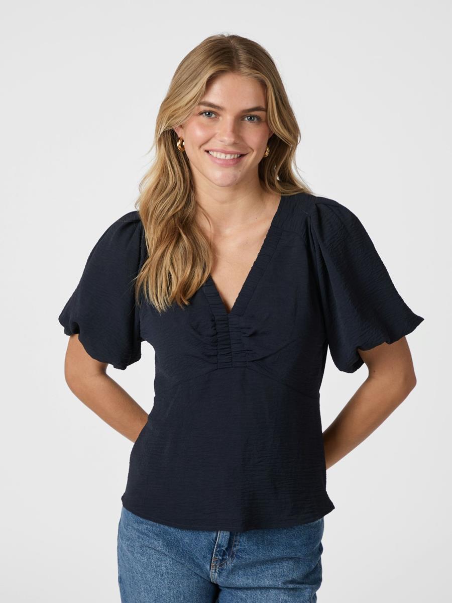 Neo Noir Blouse Irina Blauw 1
