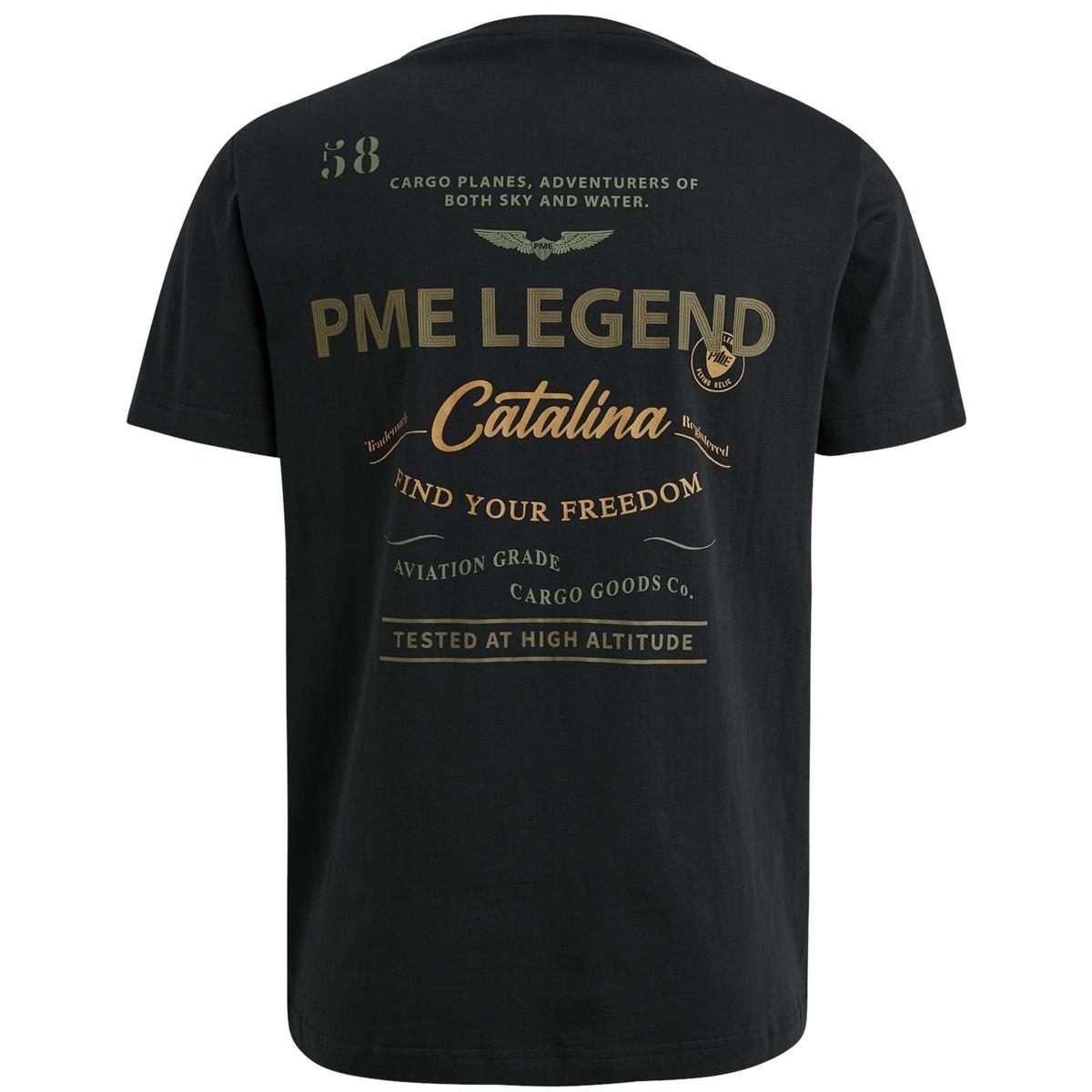 PME Legend PME Legend T-Shirt PTSS2504589 Blauw 2