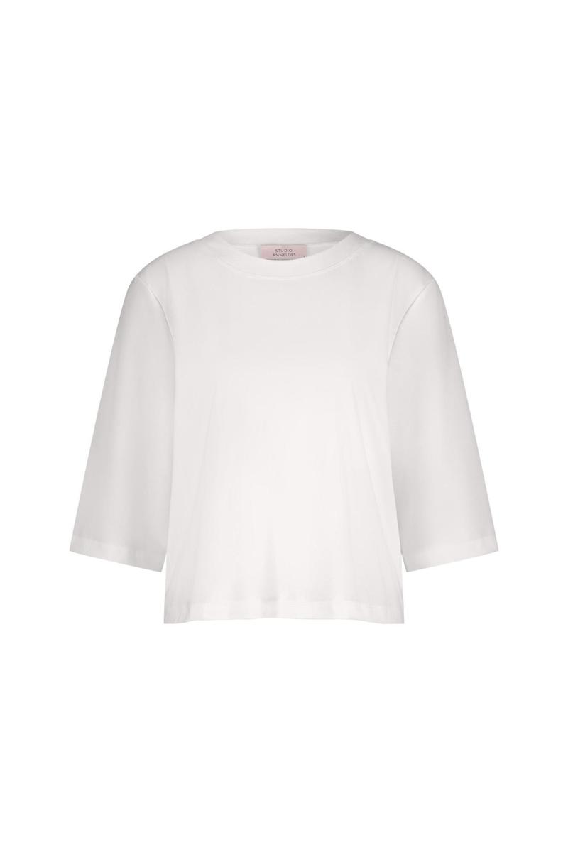 Studio Anneloes Studio Anneloes Blouse Fiore t-shirt Off-White 1