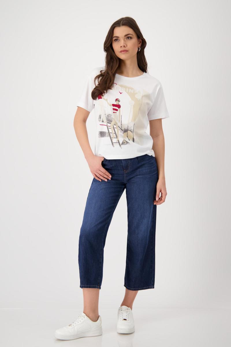Monari Monari T-Shirt 409727 Off-White 3