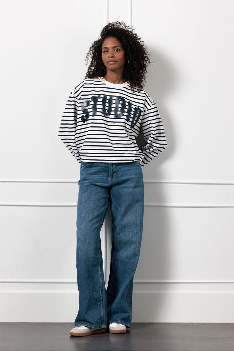 Studio Anneloes Studio Anneloes Sweater Puck sweater Blauw 4