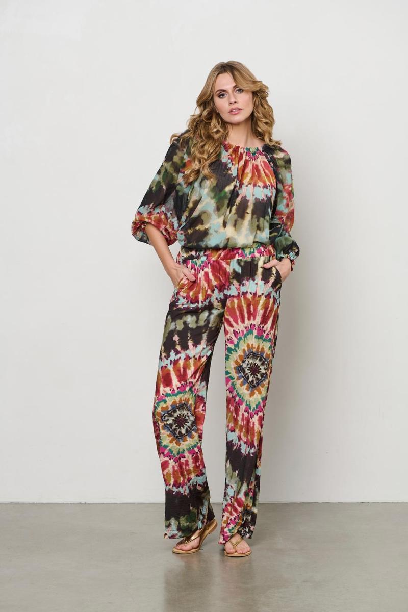 &Co Woman &Co Woman Pantalon PA368 Groen 1