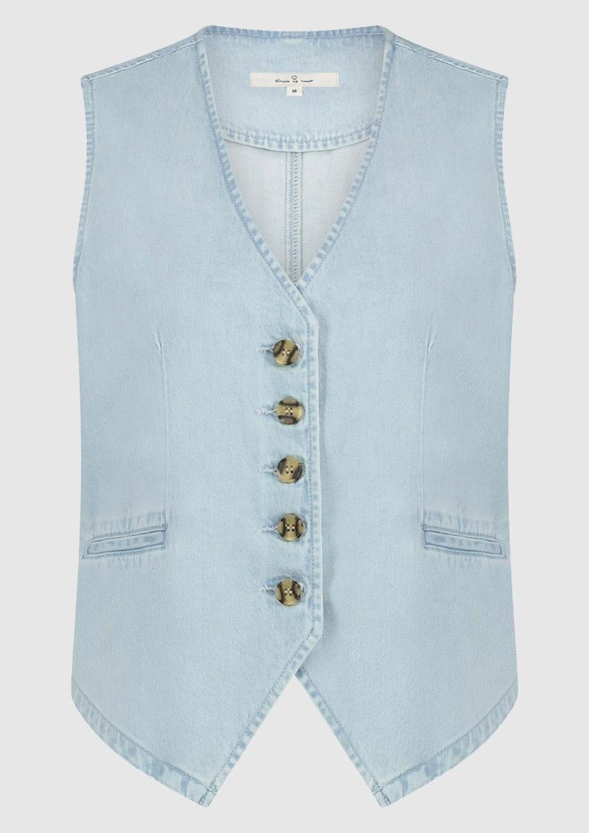 Circle of Trust Circle of Trust Gilet SS25_16_ Blauw 2