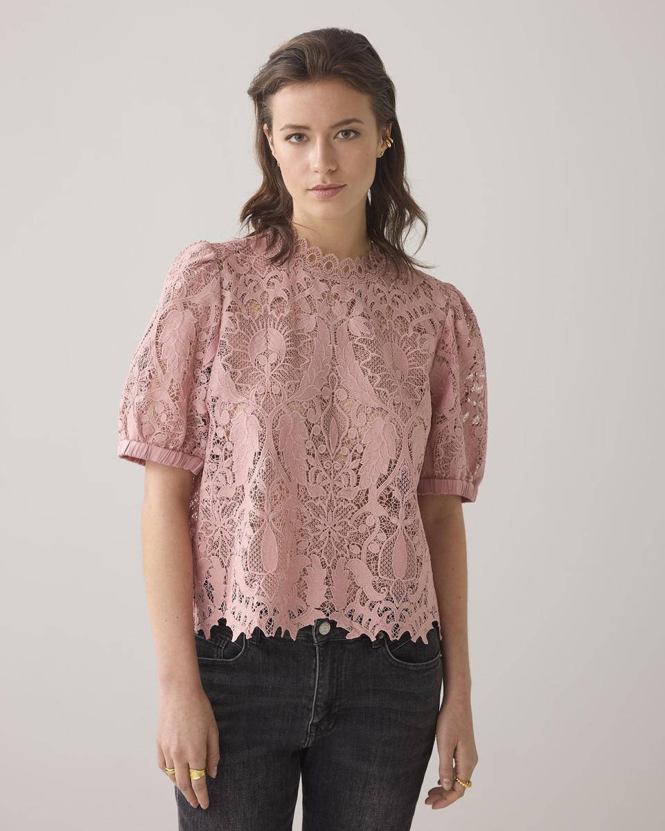 Summum Summum Blouse 2s3255-12182 Roze 6
