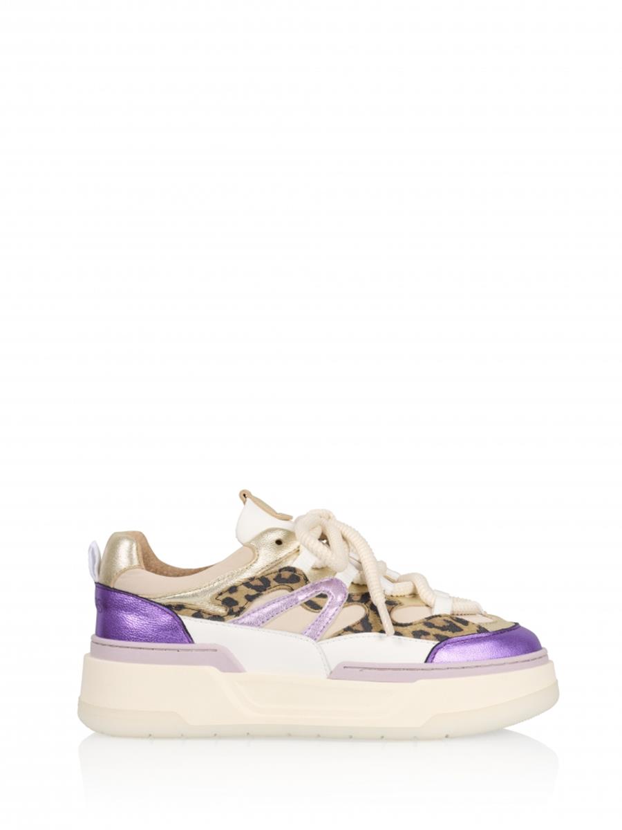 DWRS DWRS Sneakers Walton Leopard Beige 1