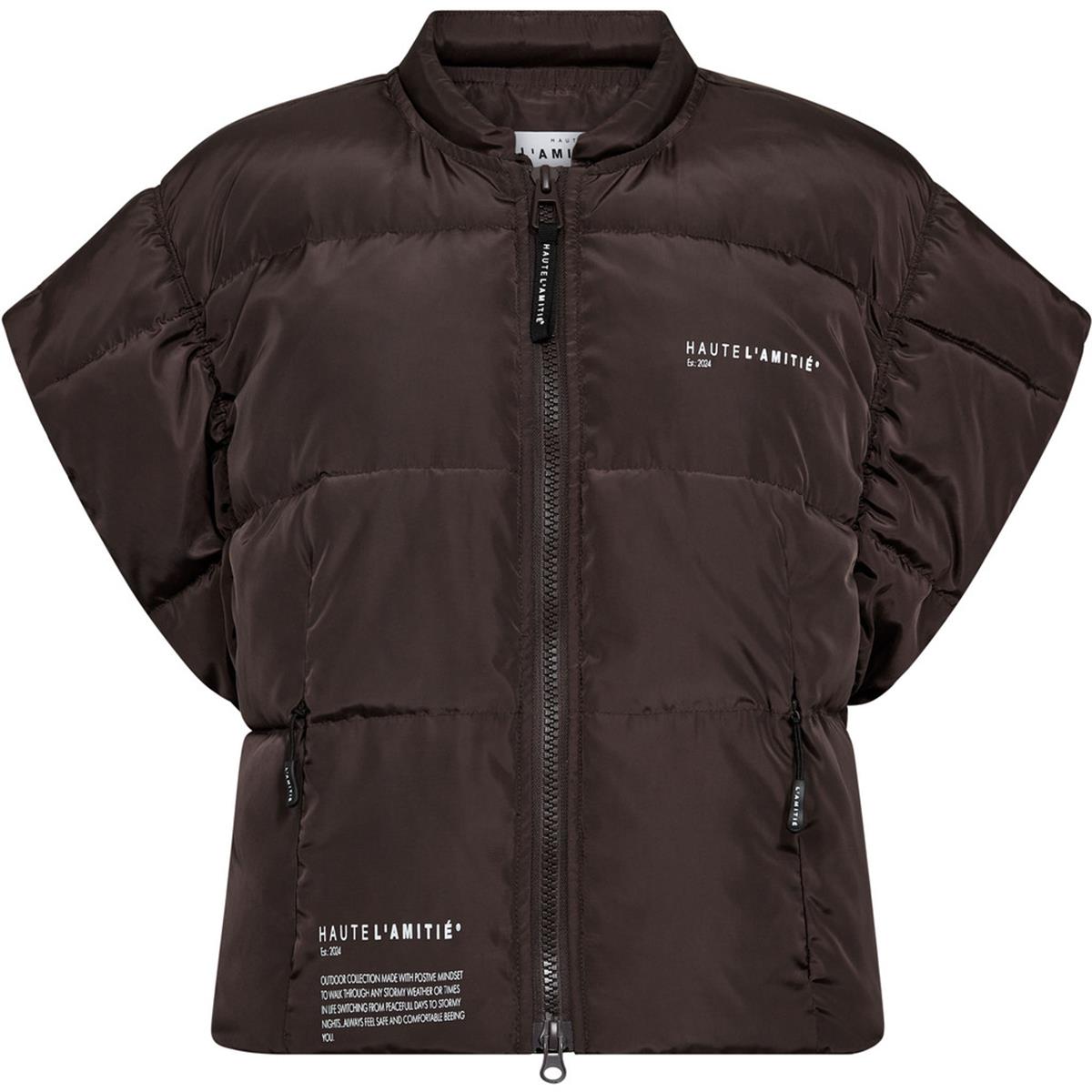 Haute L'Amitié Bodywarmer Mount Puffer Bruin 1