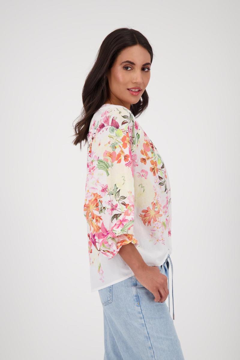 Monari Monari Blouse 409634 Roze 4