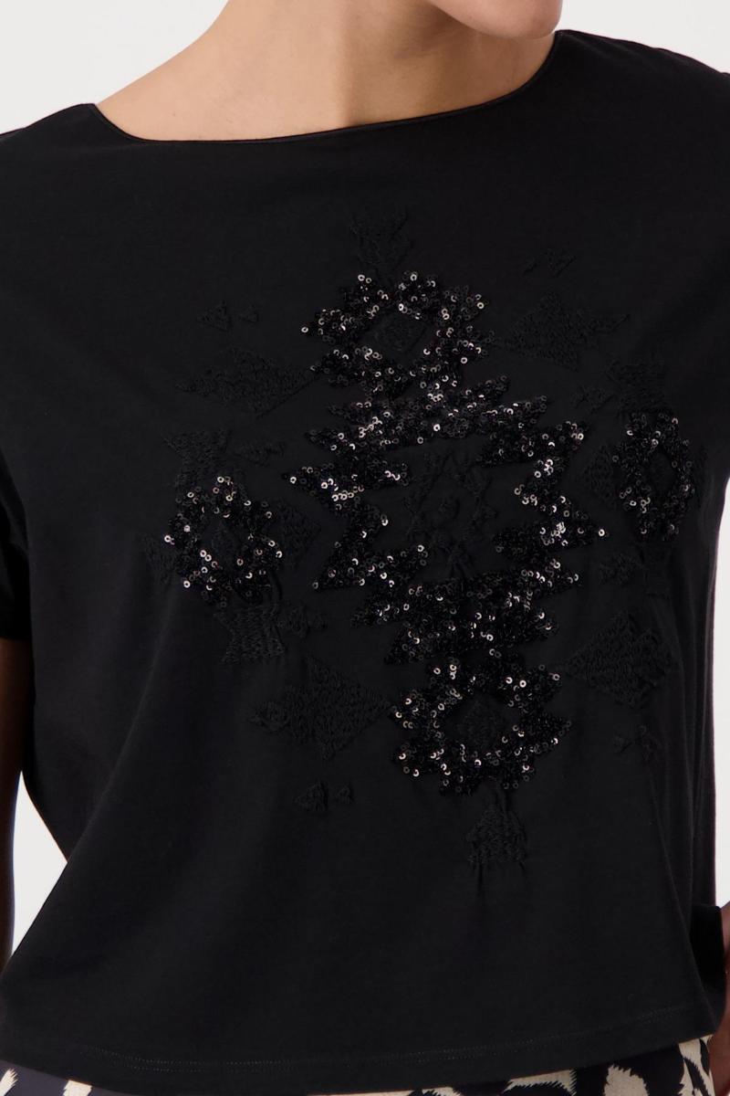 Monari Monari T-Shirt 409687 Zwart 6