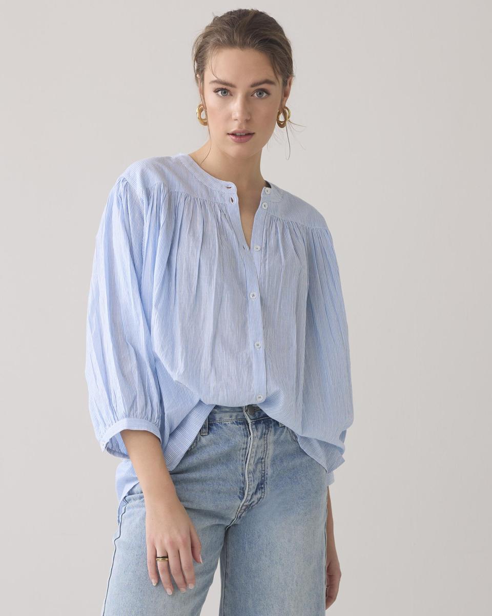 Summum Summum Blouse 2s2925-12189 Blauw 1