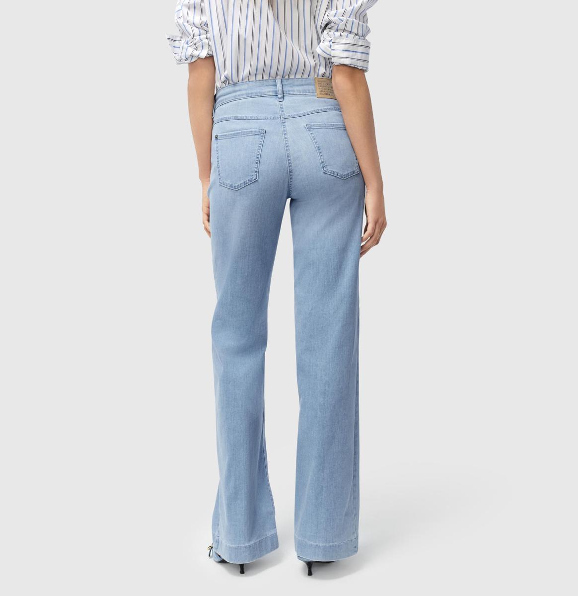 MAC MAC Jeans Wide Blauw 3