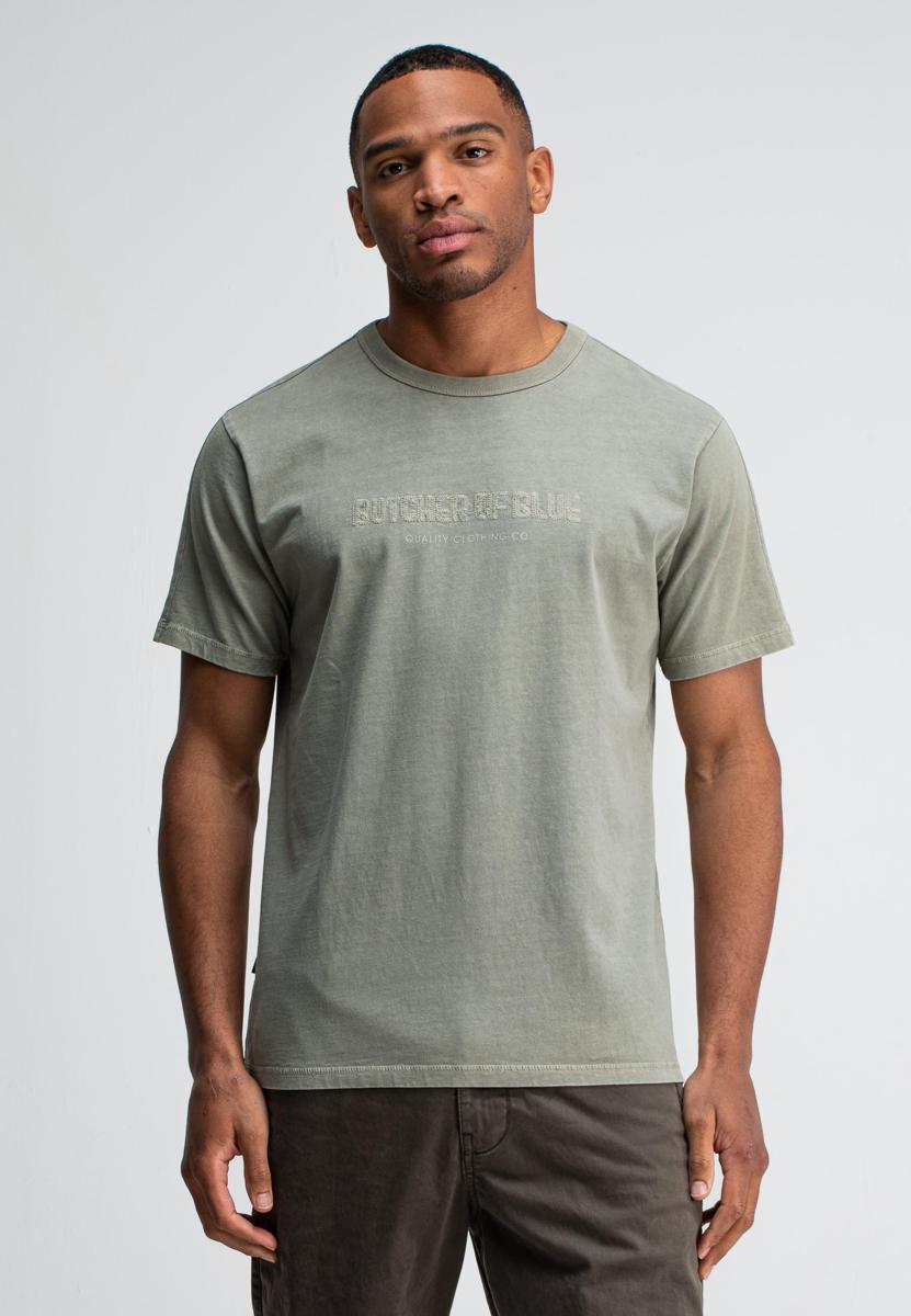 Butcher of Blue T-Shirt M2522008 Groen 3