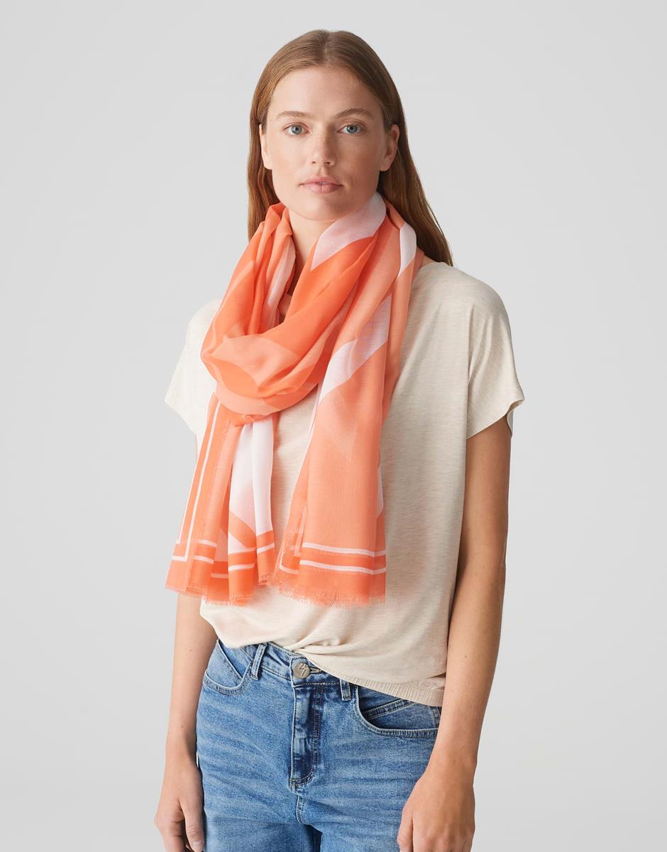 OPUS OPUS Sjaal Axeni Oranje 1