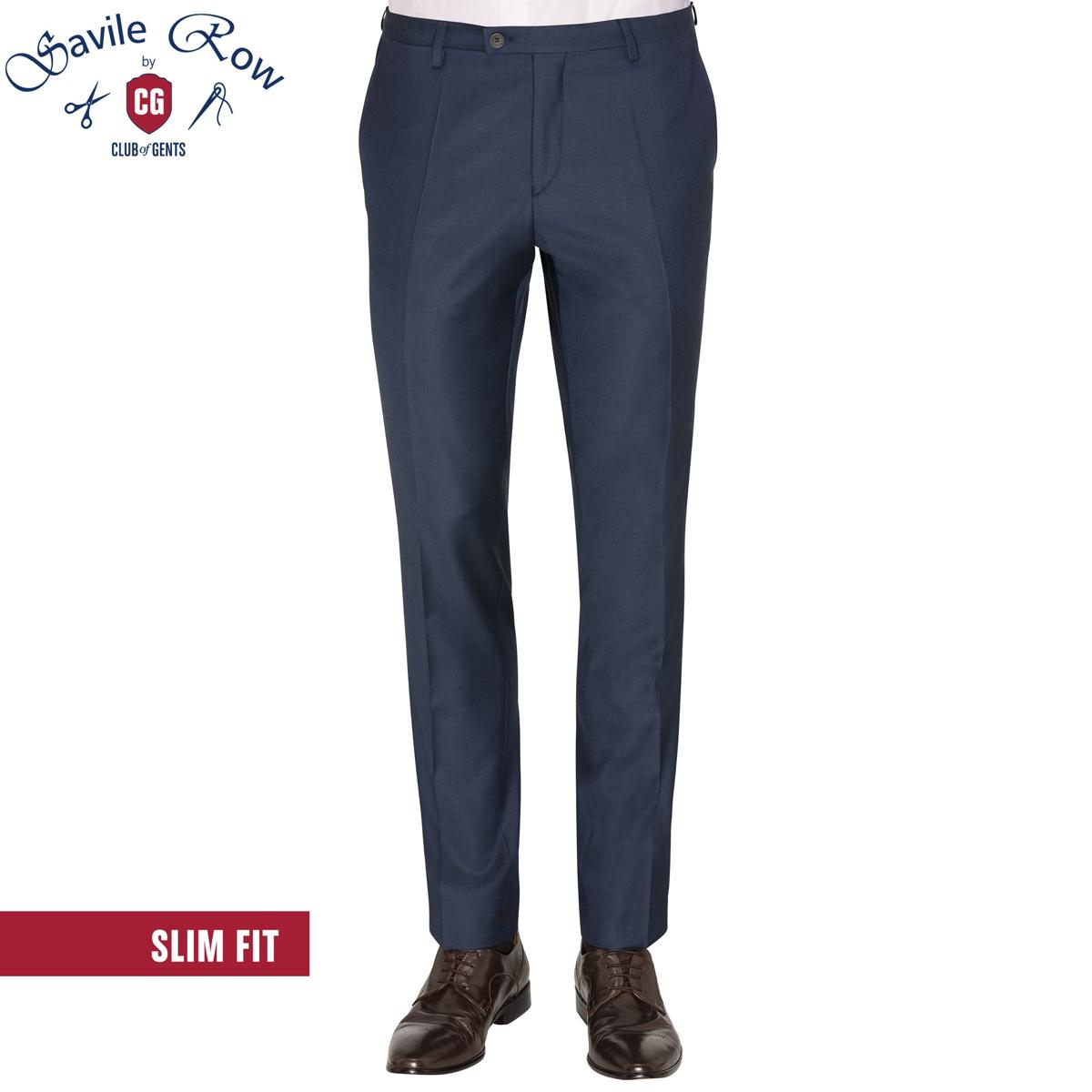 Club of Gents Club of Gents Pantalon Chaz Blauw 1