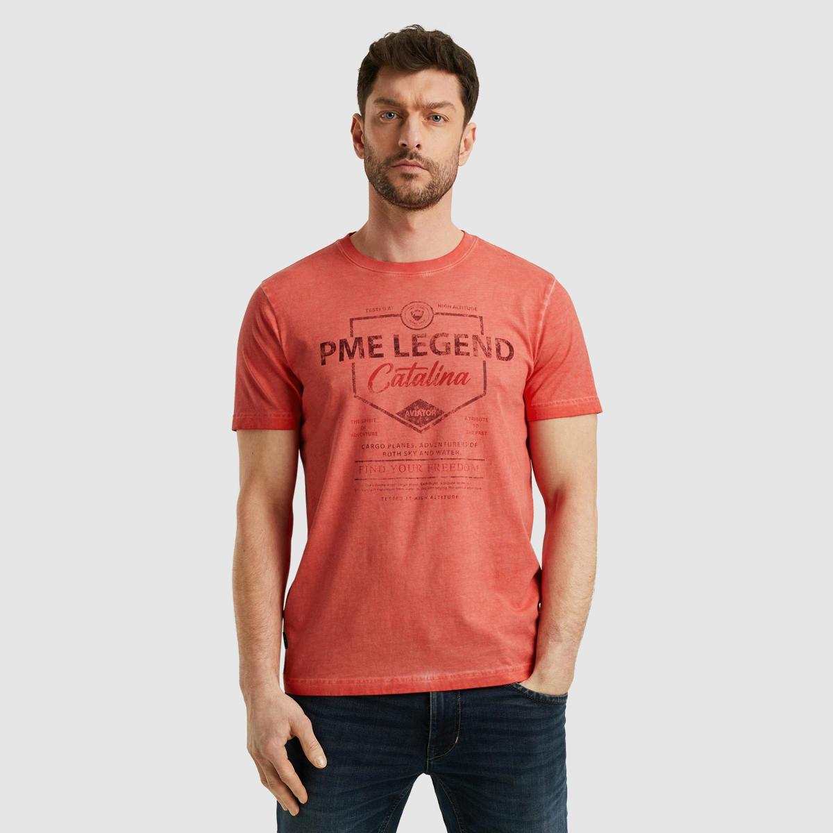 PME Legend PME Legend T-Shirt PTSS2504593 Roze 3
