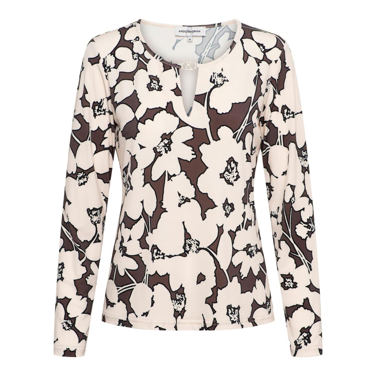 &Co Woman Blouse TO313 Bruin 1