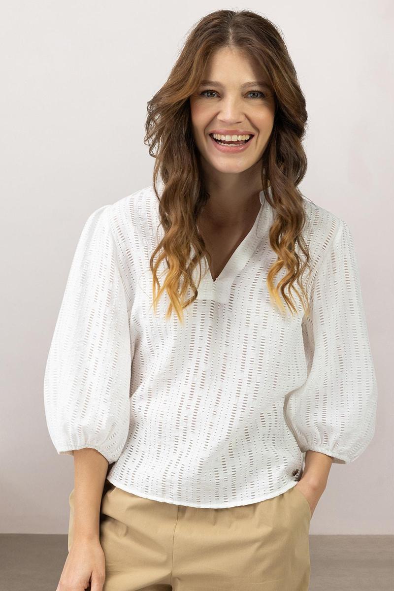 Label DOT Label DOT Blouse 2511020 Wit 5
