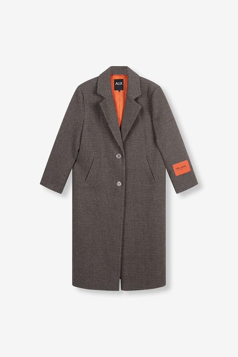 Alix The Label Mantel 2508508325 Bruin 2