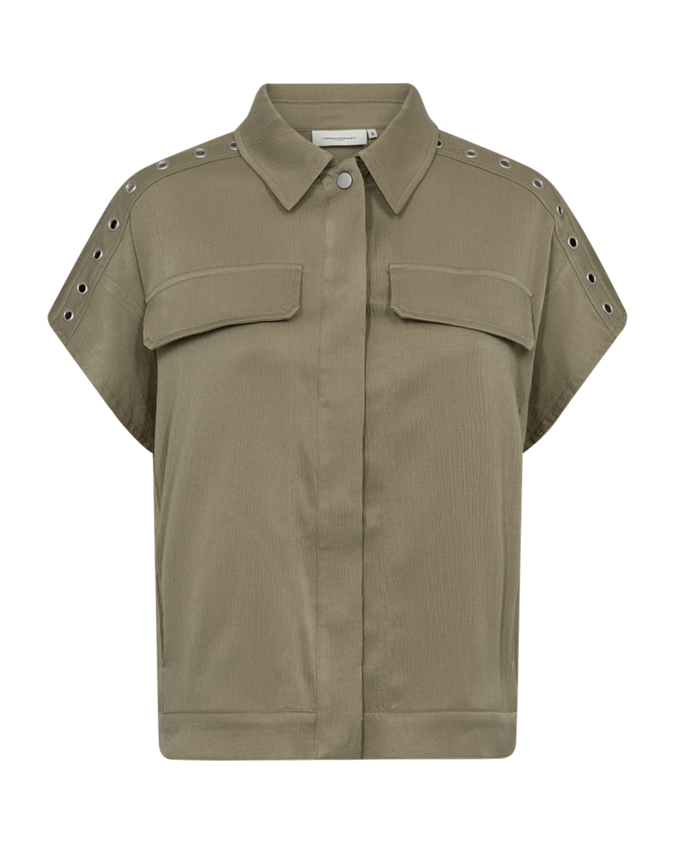 Copenhagen Muse Copenhagen Muse Blouse Vianna Taupe 2