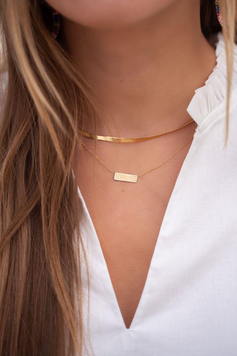 My Jewellery My Jewellery Ketting MJ04930 Goud 2