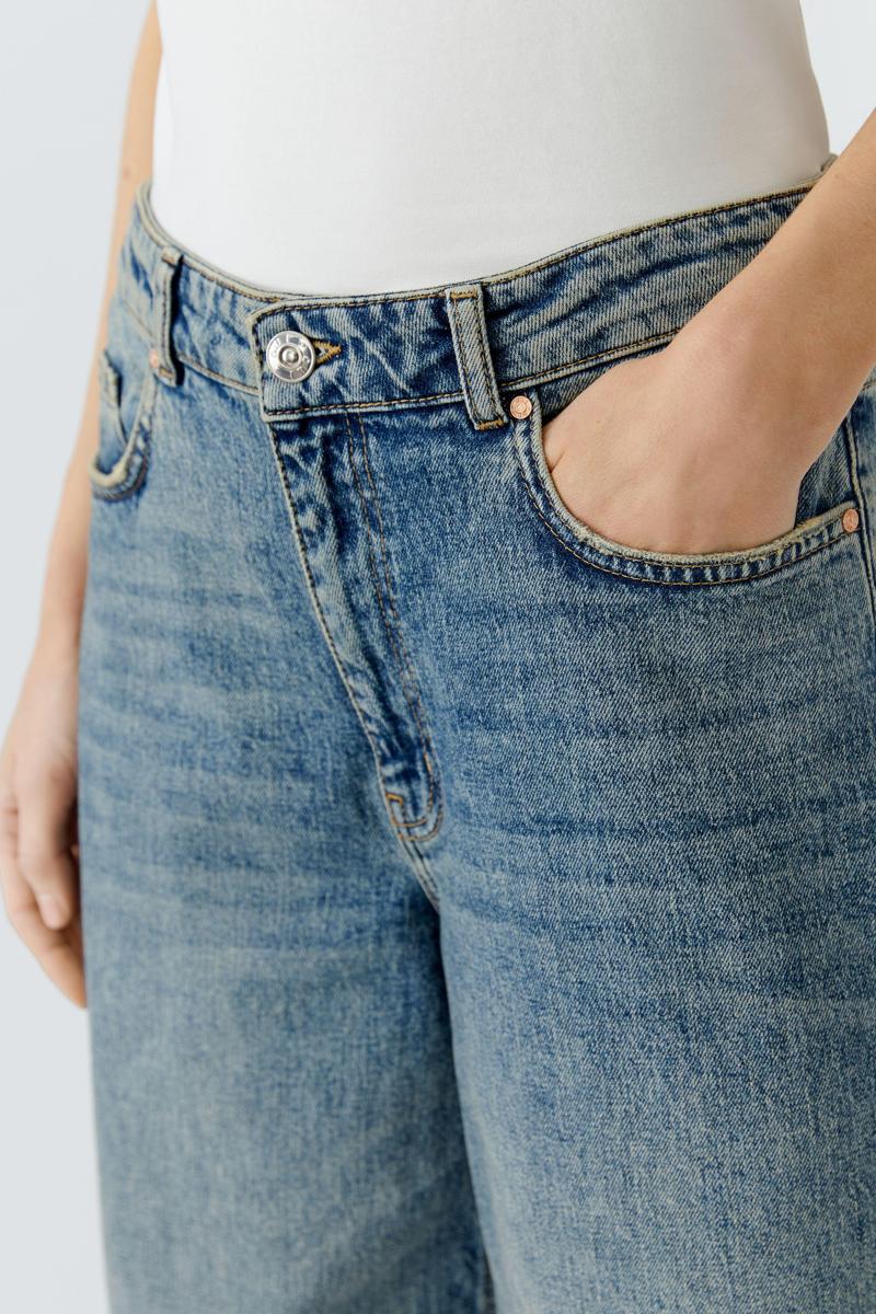 Oui Jeans 0095396 Blauw 5