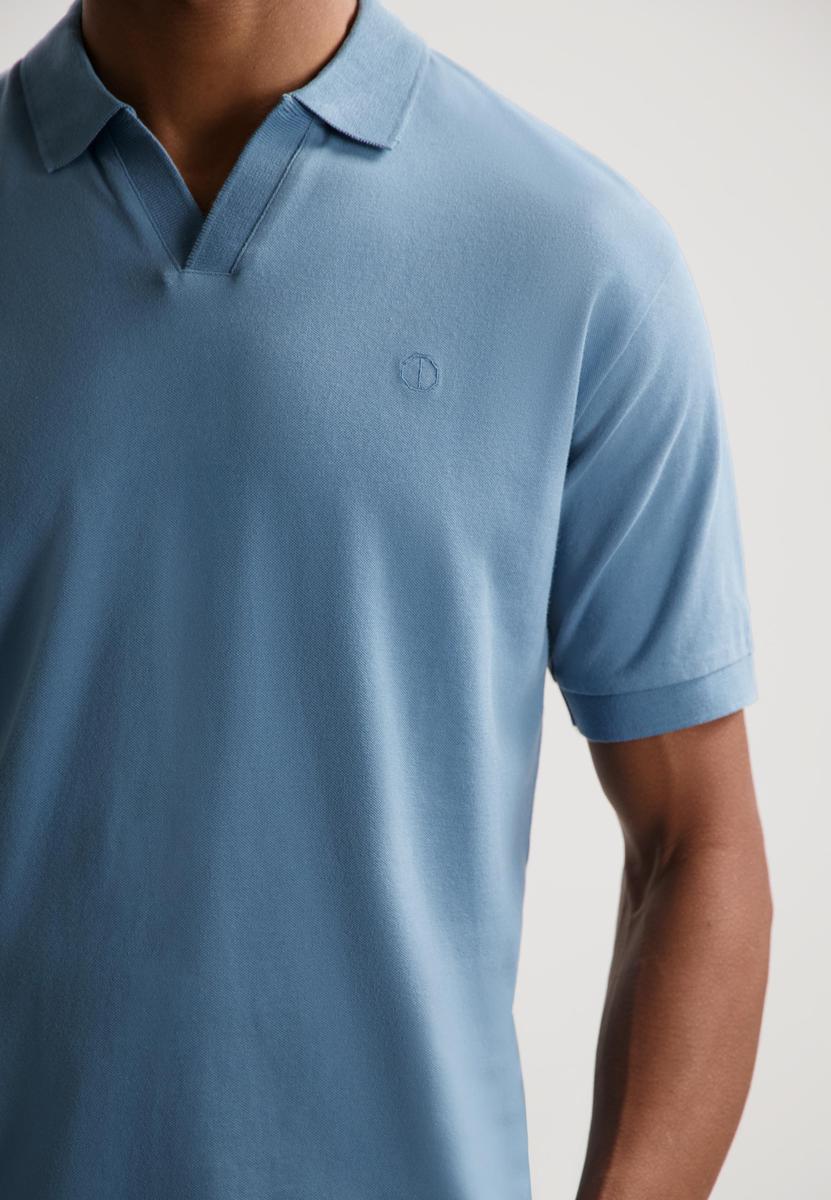 Dstrezzed Polo 240022-SS25 Blauw 4