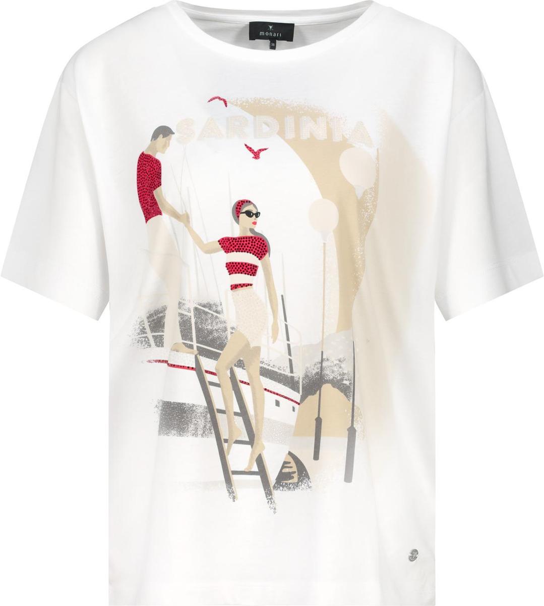 Monari Monari T-Shirt 409727 Off-White 2