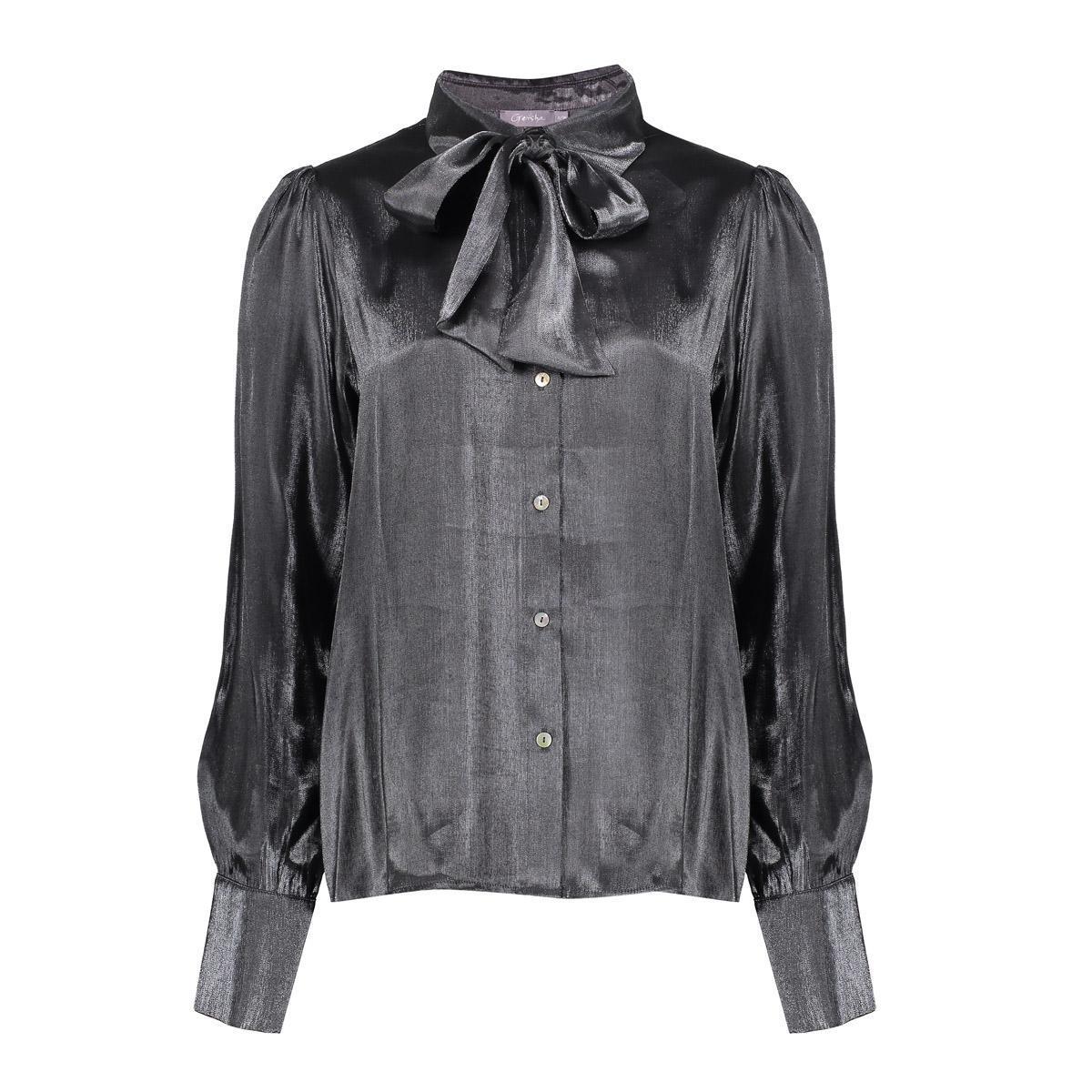 Geisha Blouse 53890-32 Zilver 5