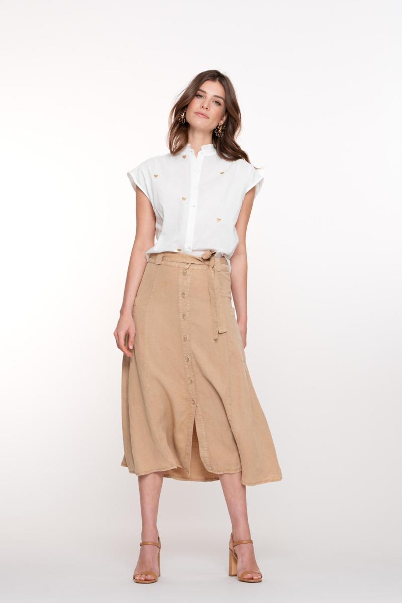 Geisha Geisha Blouse 53341-81 Off-White 5