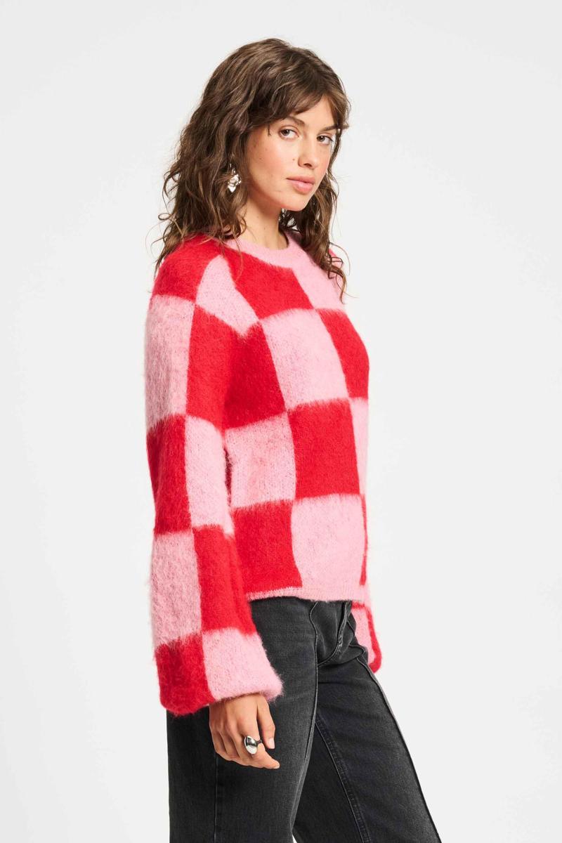 POM Amsterdam Trui SP9311 Rood 3