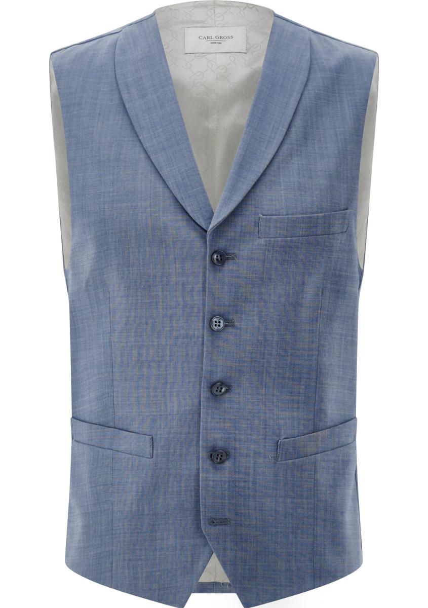 Carl Gross Carl Gross Gilet 20.077S0 / 342053 Blauw 1