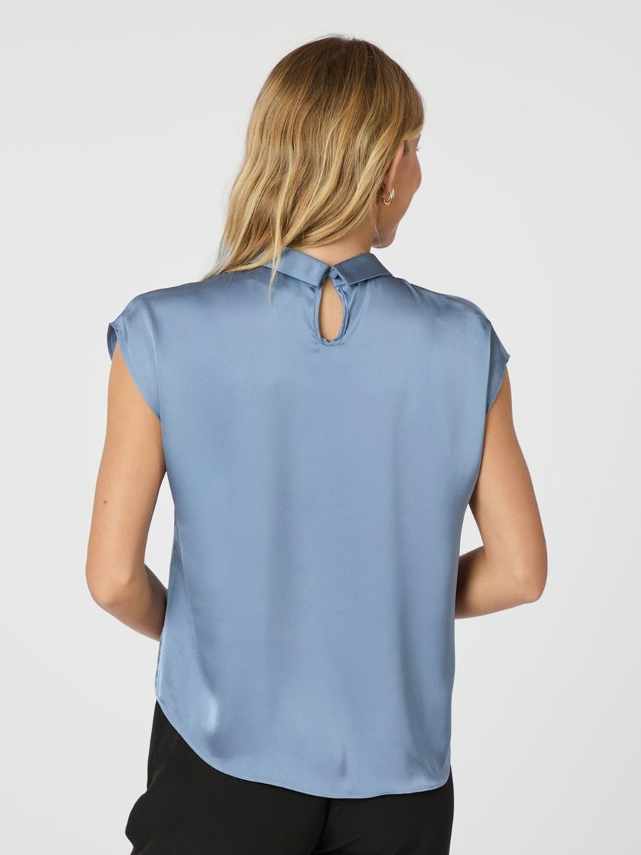 Neo Noir Neo Noir Blouse Fleur Blauw 3