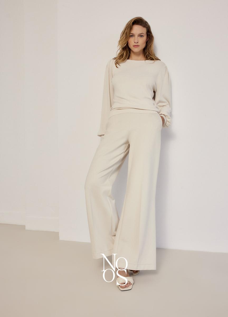 Summum Summum Pantalon Rome-11580 Off-White 1