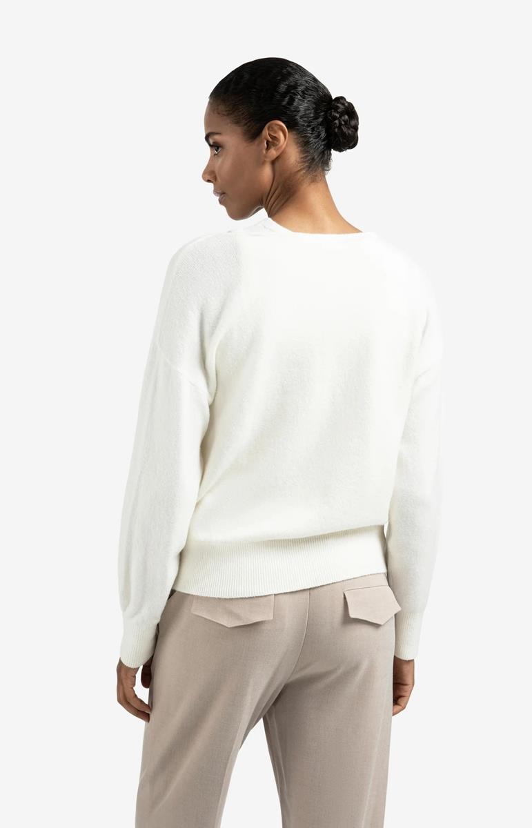 YAYA Trui 01-000381-509 Off-White 4