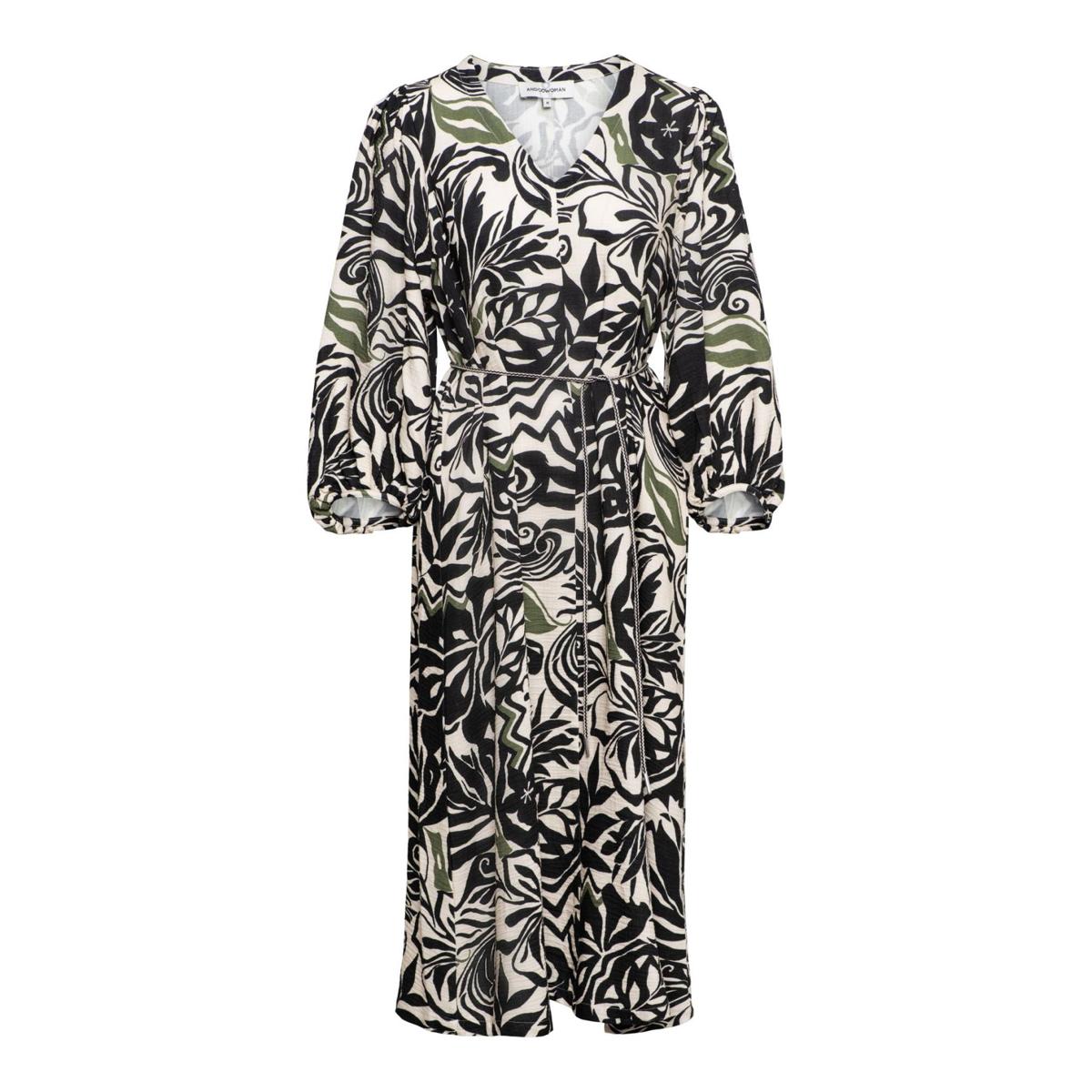 &Co Woman &Co Woman Jurk DR275 Zwart 1