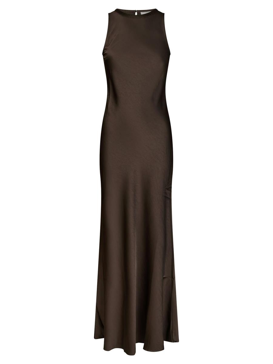 Neo Noir Jurk Celinie Heavy Bruin 2