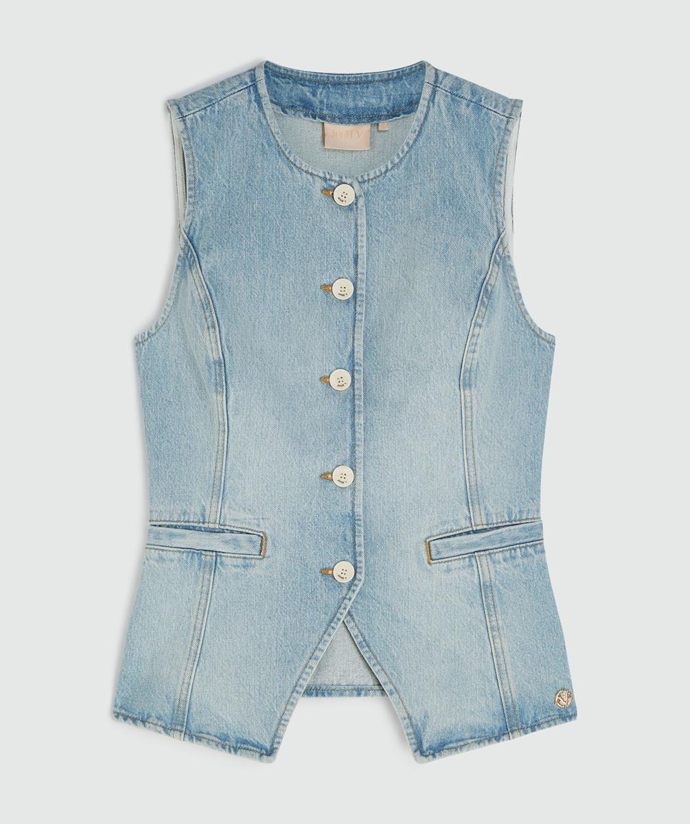 Josh V Gilet Milly Blauw 1