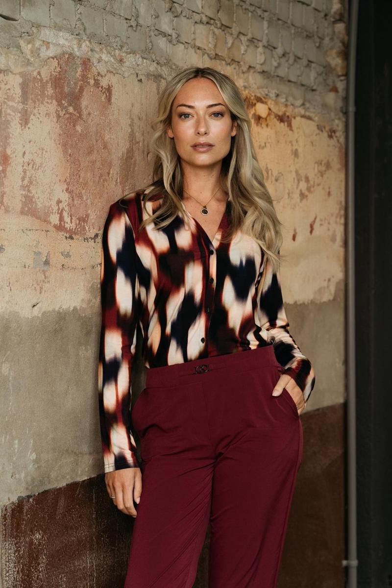 &Co Woman Blouse BL402 Rood 4