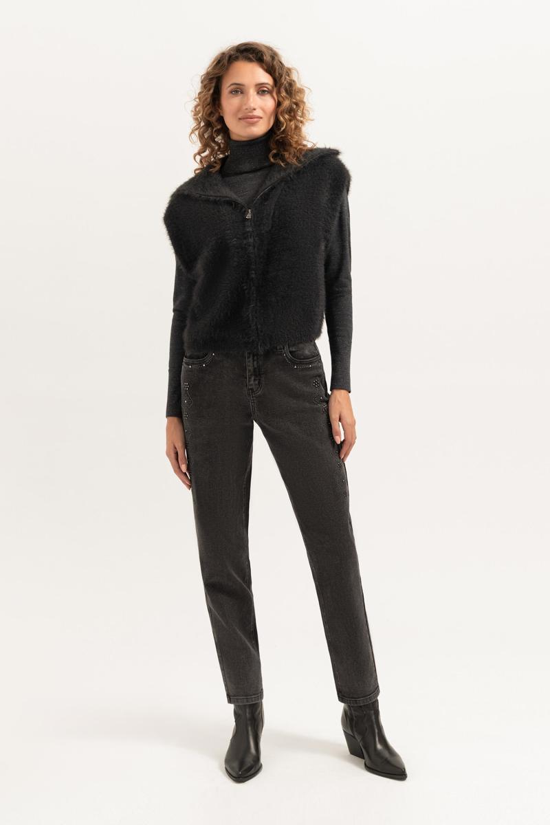 Florèz Jeans Royal Girlfriend Zwart 4