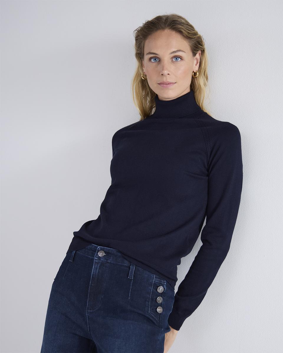 Summum Summum Trui Paris-7890 Blauw 6