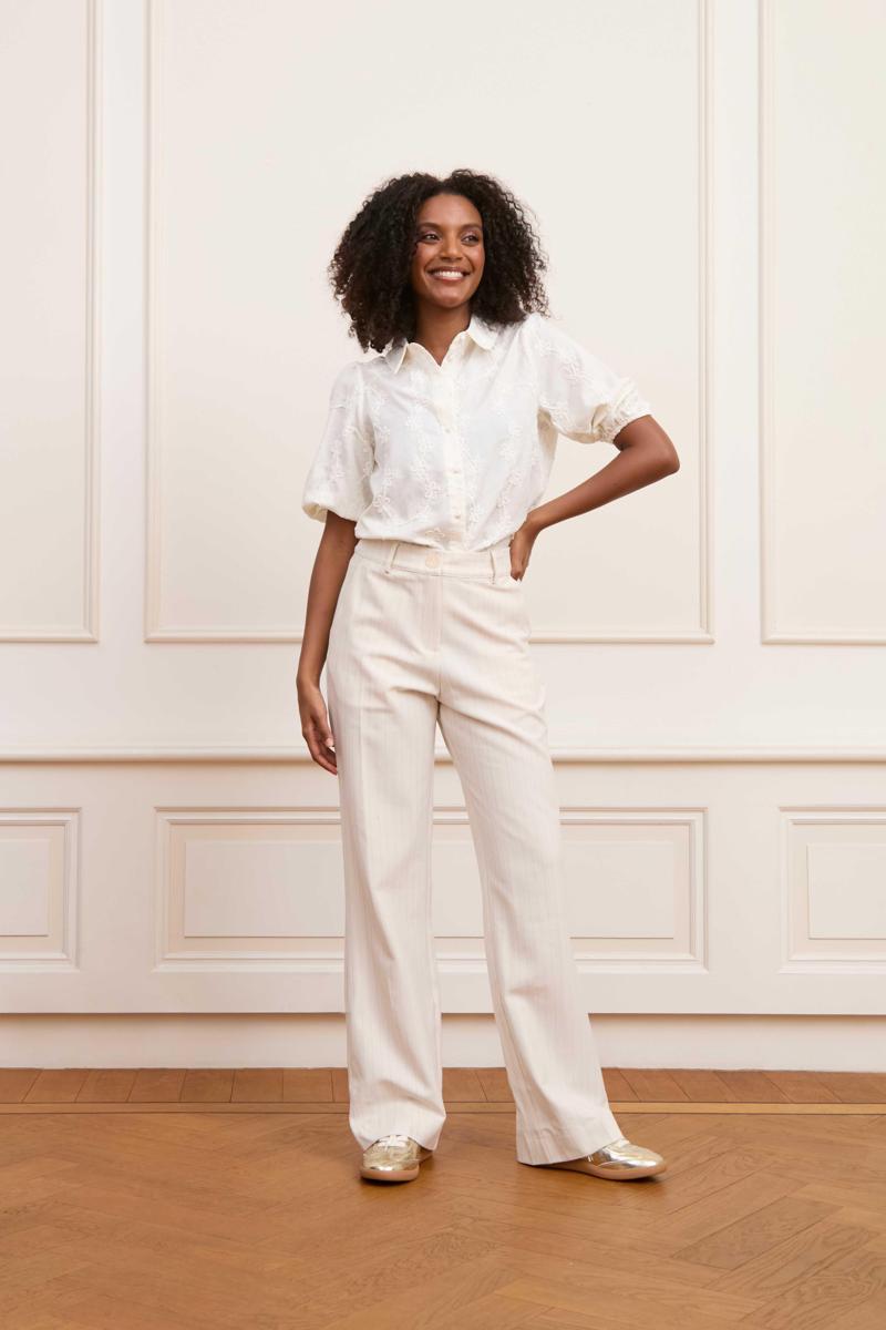 Lofty Manner Pantalon QG33 - Delphine Off-White 4