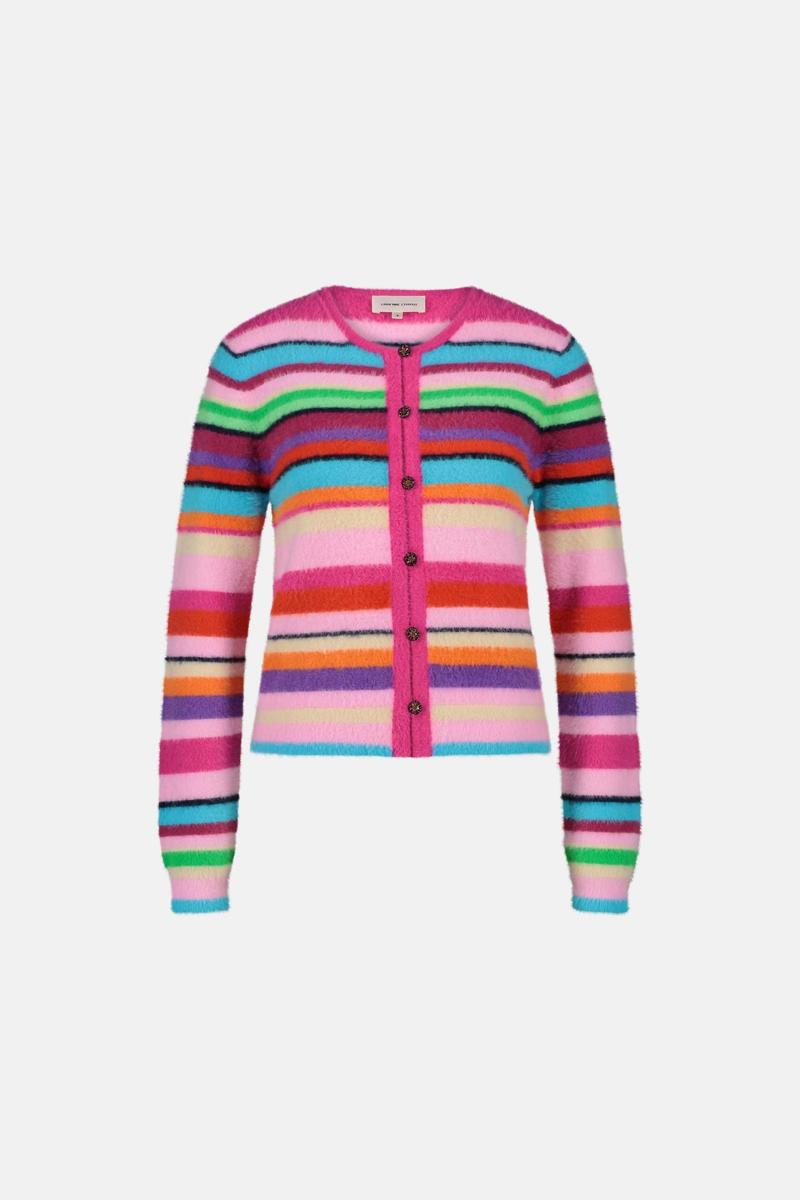 Fabienne Chapot Fabienne Chapot Vest Henry Cardigan Roze 2
