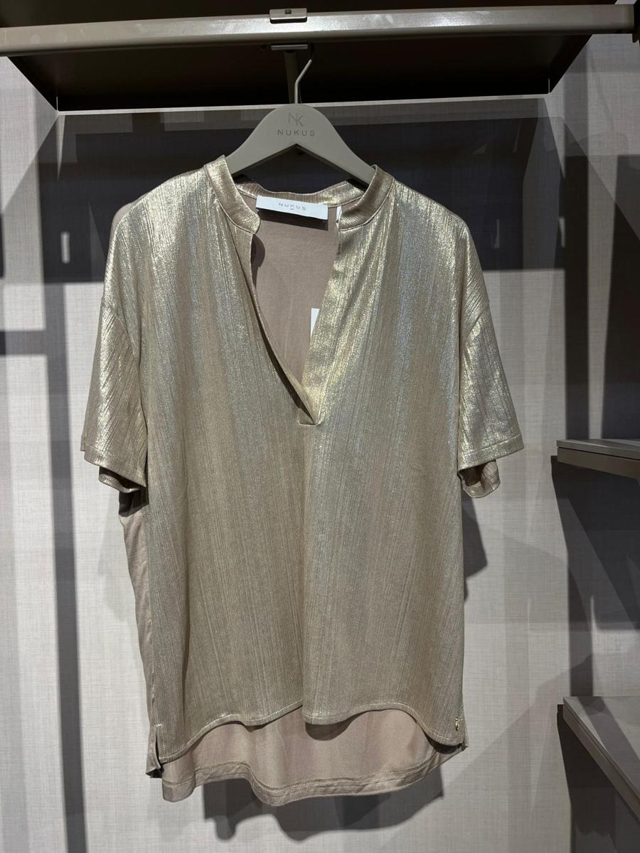 NUKUS NUKUS Blouse NKS01029 Goud 3