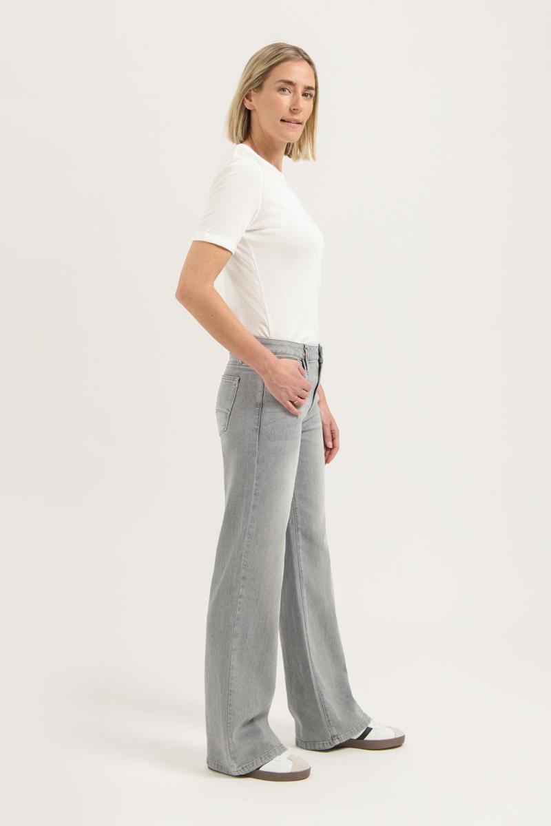 Florèz Florèz Jeans Sophie Straight Grijs 4