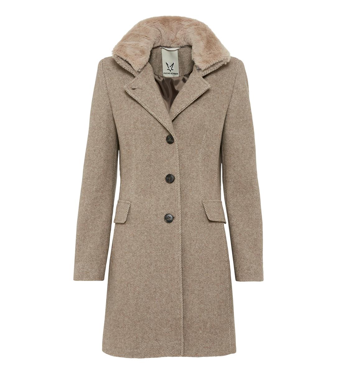Fuchs Schmitt Mantel 651029646 Off-White 1