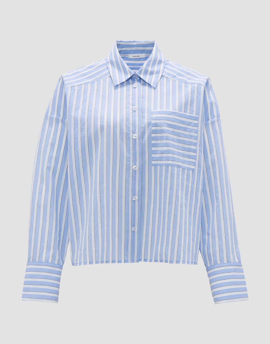 OPUS OPUS Blouse Fokia Blauw 2