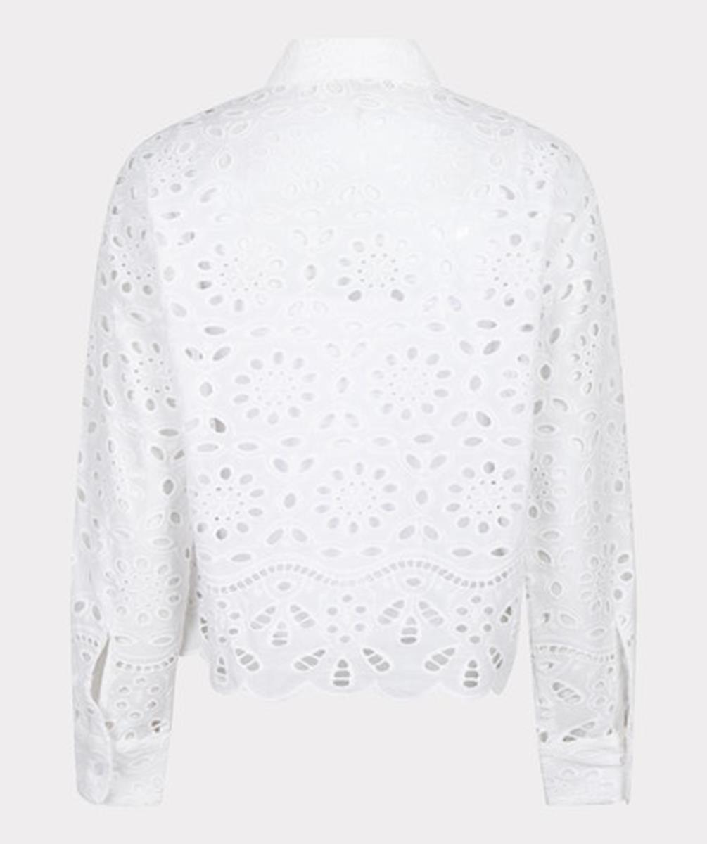 EsQualo EsQualo Blouse SP25.28000 Wolwit 4