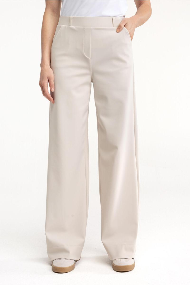 Studio Anneloes Studio Anneloes Pantalon Lexie bonded trou Off-White 5