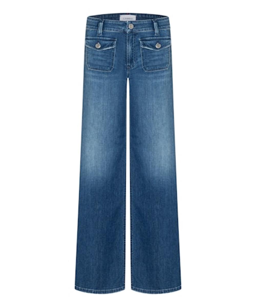 Cambio Jeans Aimee Patched Pocket Blauw 1